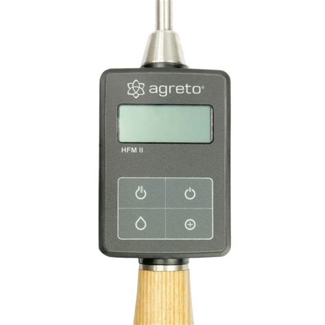 vochtmeter voor hooi|Agreto HFM II digitale vochtigheidsmeter, testen van .